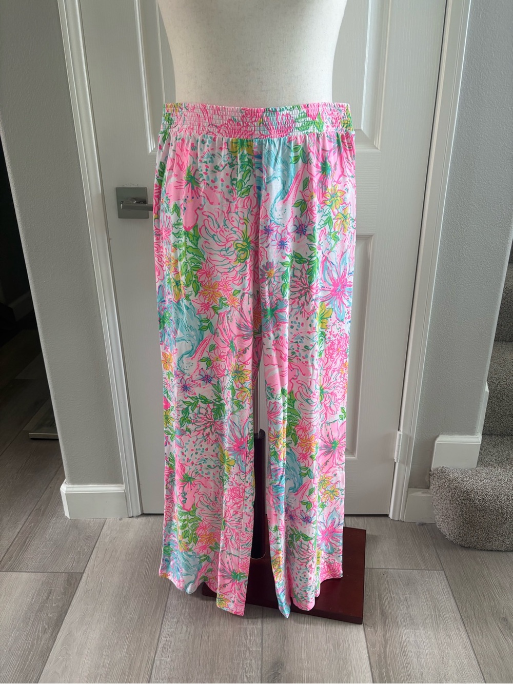 Lilly Pulitzer | Lorena Breezy Palazzo Pants | Paradise Found | Sz M | NWT